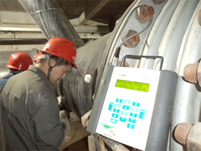 超聲波(bo)流量計安(ān)裝現場