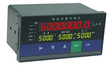 智能流(liu)量積算儀